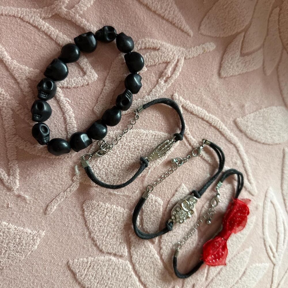 Punk Goth Bracelet Bundle - Picture 4 of 4